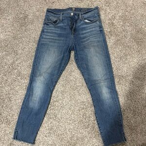 7 for all mankind jeans “the ankle skinny”